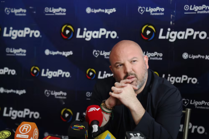 Miguel Ángel Loor, presidente de LigaPro, se refirió a la gestión de Francisco Egas en FEF.