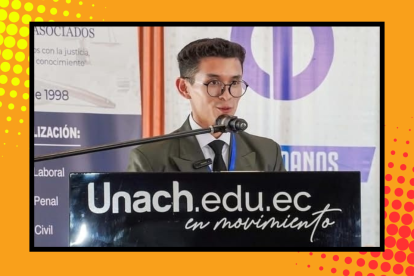 Marcos Alvaracín, la voz ecuatoriana en el mundial de oratoria