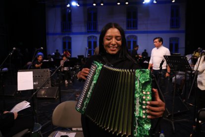 Wendy Corzo es amante de la música desde que era niña y siempre soñó ser parte de las Musas del Vallenato.