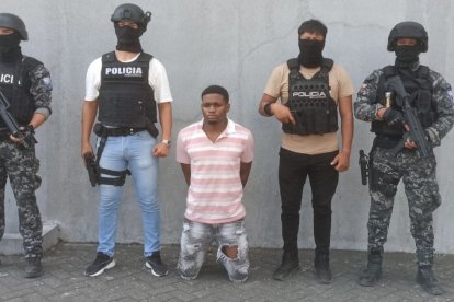 Uno de los implicados en las extorsiones al farmacéutico.