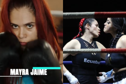 Mayra Jaime se enfrentó a Nathalie Carvajal en Los Kiños del Año Guayaquil