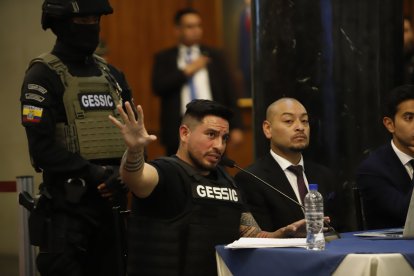 Daniel Salcedo ofreció pruebas de las declaraciones que hizo en la Asamblea Nacional.