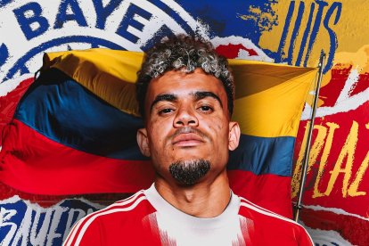 Luis Díaz, extremo zurdo colombiano que buscará brillar en el Bayern Munich.