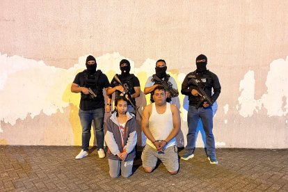 Los detenidos fueron puestos a órdenes de las autoridades.