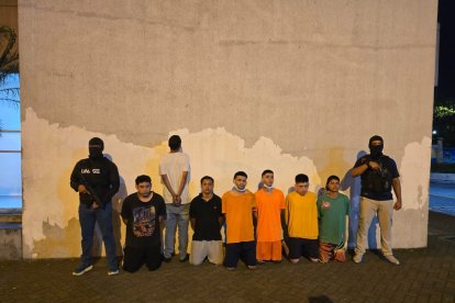 Entre los detenidos hay personas privadas de libertad.