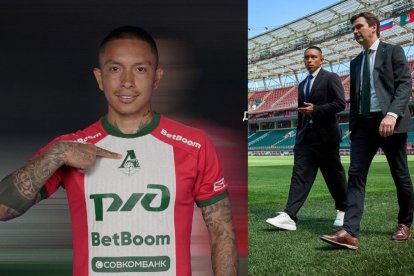 Cristian Ramírez, nuevo jugador del Locomotiv de Rusia.