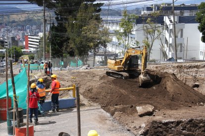 La obra se encuentra en la segunda fase de ejecución.