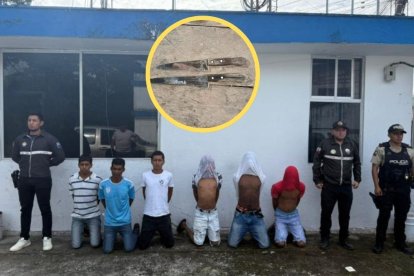 Los implicados fueron detenidos poco después del crimen.