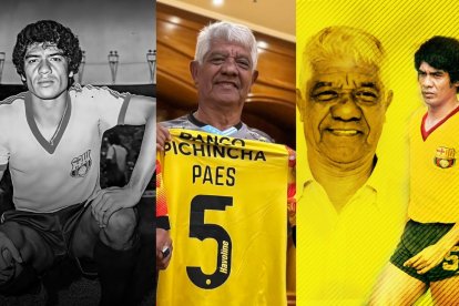 Pepe Paes estuvo 11 temporadas con Barcelona SC.