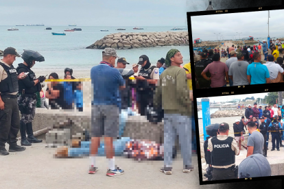 Los familiares de las víctimas protagonizaron escenas estremecedoras.