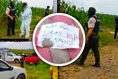 Por unos gallinazos y el hedor hicieron macabro hallazgo.