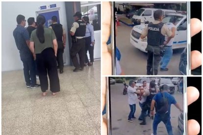 El sospechoso fue aprehendido en la institución educativa.