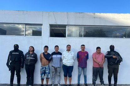 Los detenidos fueron puestos a órdenes de la autoridades judiciales.