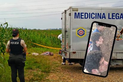 Dos sacos fueron hallados con las partes anatómicas de tres jóvenes.