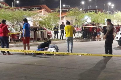 El malecón de San Mateo, en Manta, fue escenario de un ataque armado