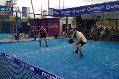 Sebastián Armijos (derecha) y José Andrés Chamba se consagraron campeones de la Primera categoría.