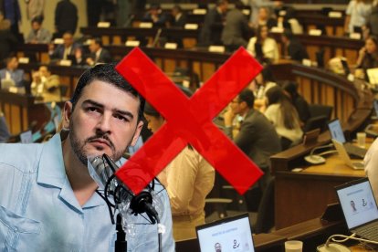 Aquiles Álvarez, alcalde de Guayaquil, no comparecerá ante el pleno de la Asamblea Nacional.