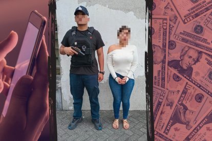 La supuesta secuestrada fue puesta a órdenes de las autoridades judiciales.