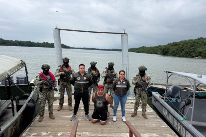 La Policía lo capturó y lo entregó a las autoridades judiciales.