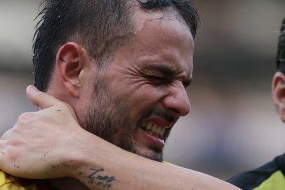 Octavio Rivero, delantero del Barcelona SC.