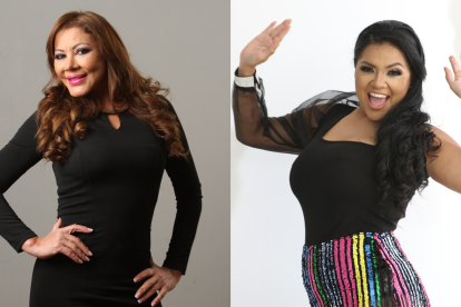 Jazmín 'La Tumbadora' y Priscilla Tomalá
