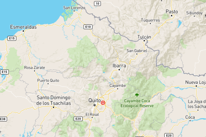 El temblor tuvo su epicentro a pocos kilómetros de Quito, capital de Ecuador.