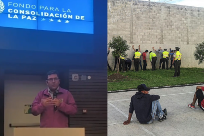 El Intendente Alex Manzano, brindó una charla para alertar a los padres de familia sobre como los jóvenes cada vez más se unen con los GDO.