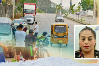 El crimen de Ángela Barreto generó alarma entre las personas que circulan o trabajan en esta zona transitada del norte de Guayaquil.