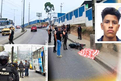 Abraham Macías viajaba en su motocicleta cuando fue atacado a tiros.