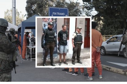 El extranjero fue detenido en el Centro Histórico de Quito