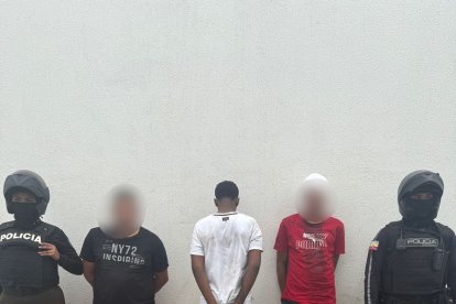 Los sospechosos serán llevados hacia una unidad judicial.