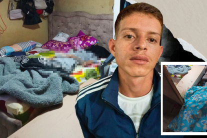 Carlos Andrés Guaylupo Vásconez fue sorprendido en el dormitorio.