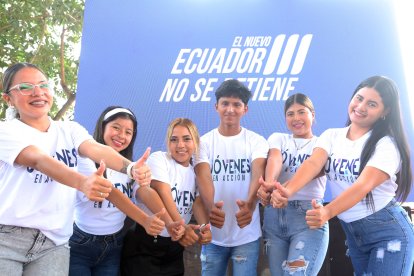 Jóvenes en acción es una iniciativa del Gobierno de Daniel Noboa para con los adultos en sus primeros años.