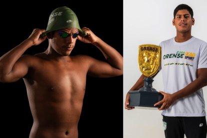 David Farinango y su camino a seguir representando a Ecuador en la natación.