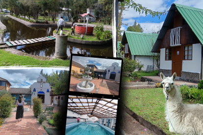 Entre cabañas, jardines y ‘museos vivos’, este complejo invita a conocer la herencia cultural de Tungurahua.