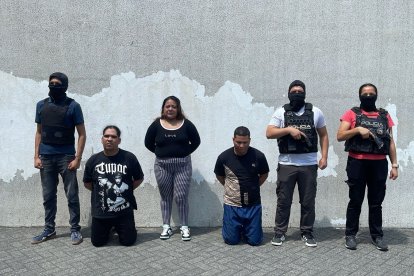 Los sospechosos fueron puestos a órdenes de las autoridades judiciales.