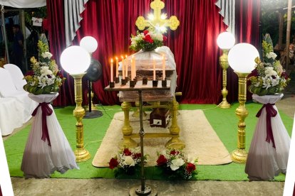 Luis Rodrigo Sánchez Sánchez, de 29 años, fue velado en la casa de familiares, en el cantón Quinindé.