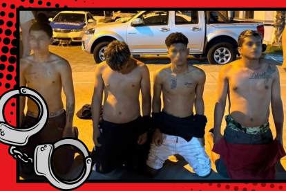 Cuatro de los seis jóvenes investigados por la muerte del narrador deportivo, en Manta. Dos mujeres también están implicadas.
