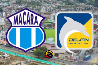 Macará y Delfín medirán fuerzas en la jornada 24 de la LigaPro 2025.