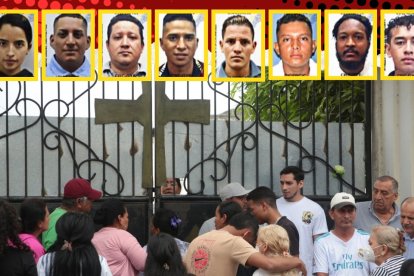 Estas son las ocho víctimas de la matanza en Santa Lucia.