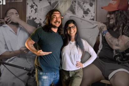 Esta fue la foto icónica que se tomaron juntos.