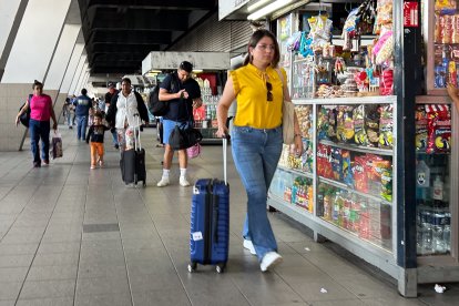 Viajeros retornaron masivamente luego de los tres días de feriado.