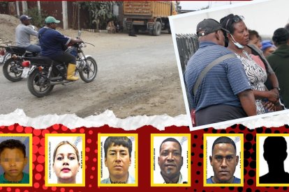 En este sector de Guayaquil comenzó la matanza, que se extendió hasta dos cuadras más allá.