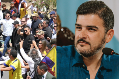 Aquiles Álvarez criticó en redes la marcha convocada por el presidente Noboa, calificándola como un “show político”.