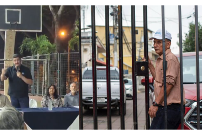 Álvarez durante su reunión con los líderes barriales, resaltó los problemas de inseguridad, y la falta de empleo que está teniendo el país