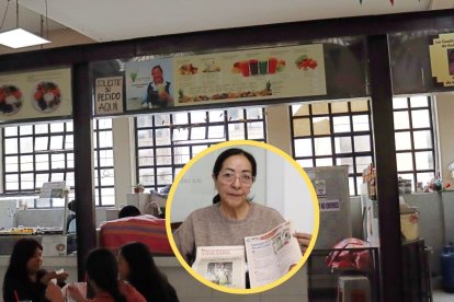 Mónica Iza no ha podido trabajar en su puesto de jugos en el Mercado Central de Quito.