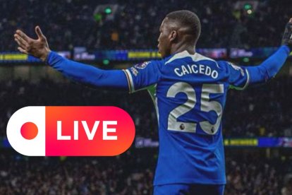 Moisés Caicedo listo para su debut en la Premier 202572026 el 17 de agosto a las 08;00.