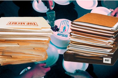 Expedientes de atenciones médicas del IESS reposan en bodegas de Quito y Guayaquil, a la espera de procesos de auditoría.