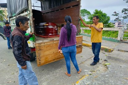 Familiares de Jordy Alexander Mendoza lo despidieron la mañana del domingo 17 de agosto.