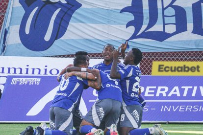 El gol de Jaime Ayoví y un gol que hace ilusionar a la hinchada de Emelec.